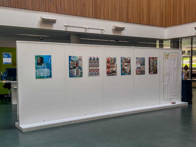 Images of the Flood Rats Exhibtion