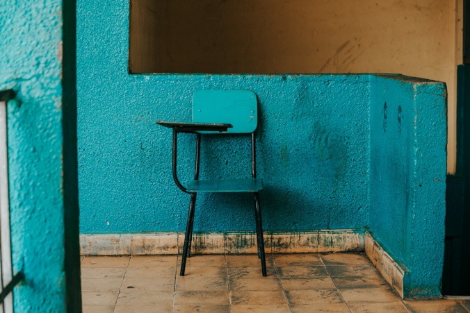 Chair in room