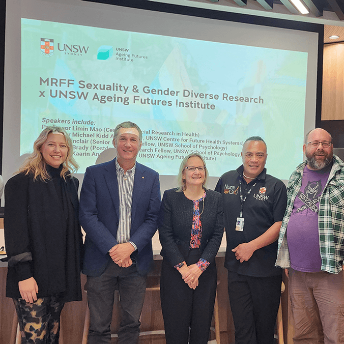 Photo of staff from the Ageing Futures Institute, UNSW