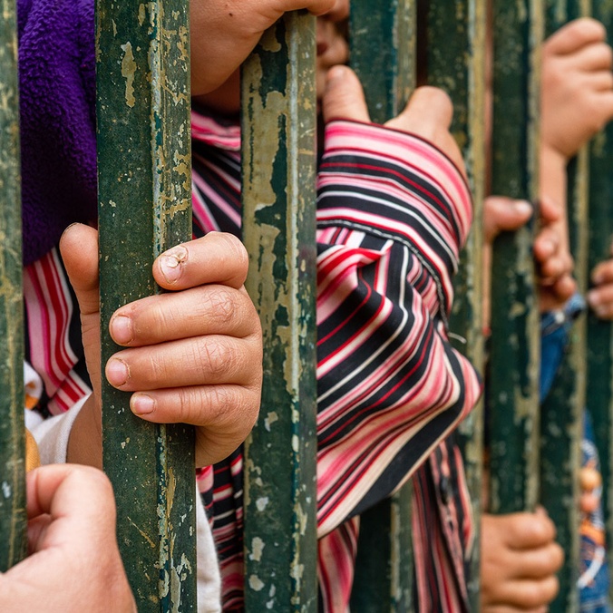 Children in orphanage