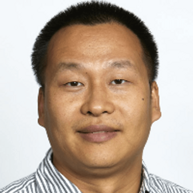 A man looking at the camera