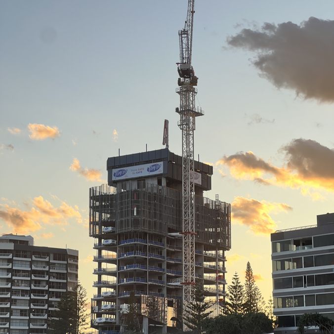 construction of high-rise building