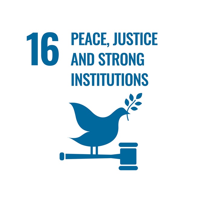 SDG Goal 16. Peace, justice and strong institutions