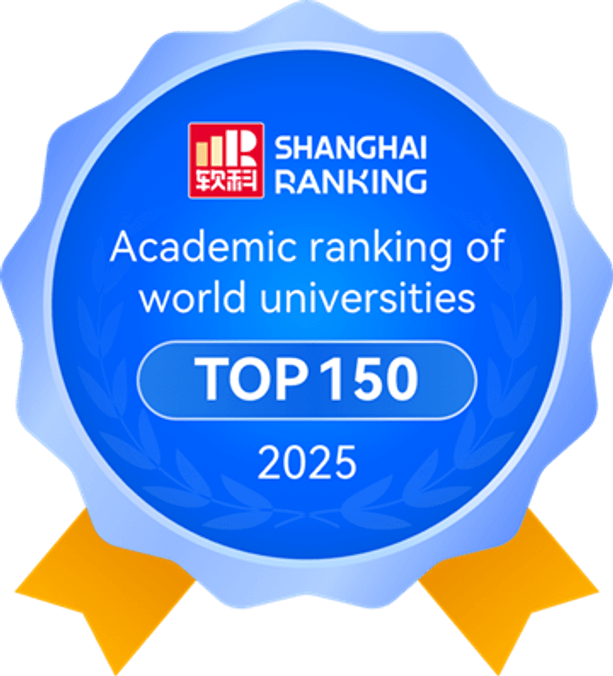 Shanghai Rankings top 150 badge