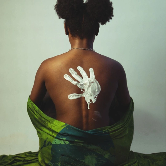 Young woman sitting