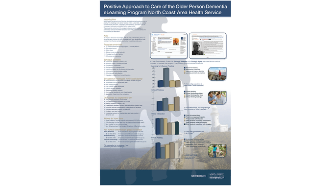 NCAHS Dementia Conference Poster size A0