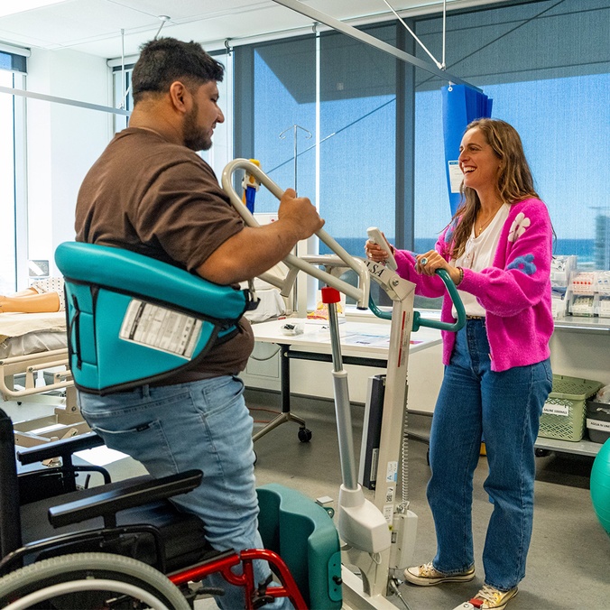Occupational Therapy - Student and client