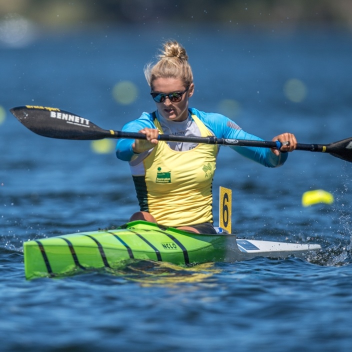Elite athlete canoeist