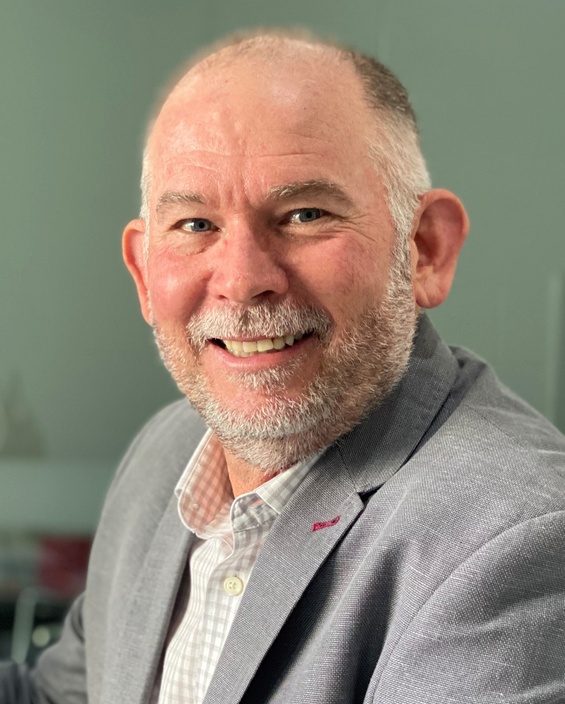 Man smiling at camera