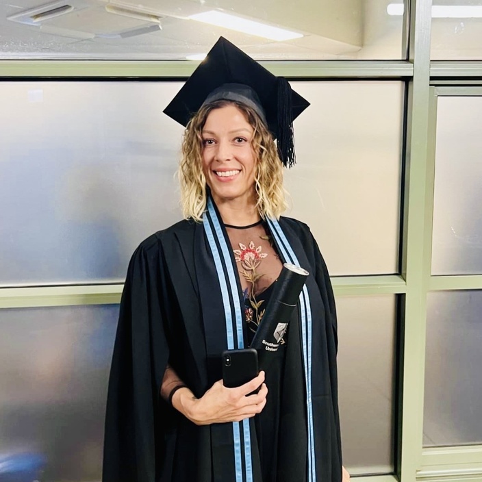 Education graduate Mel Chabert