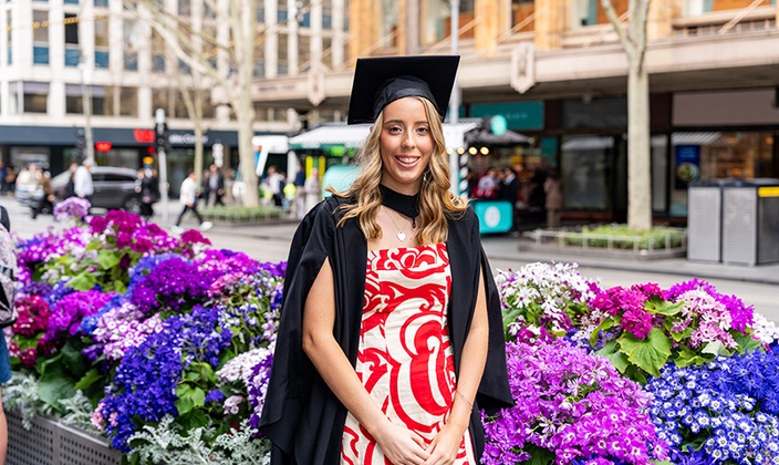 Lily Trewin Bachelor of Business in Hotel Management graduate