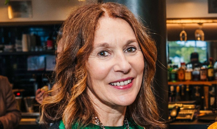 Woman smiling at the camera