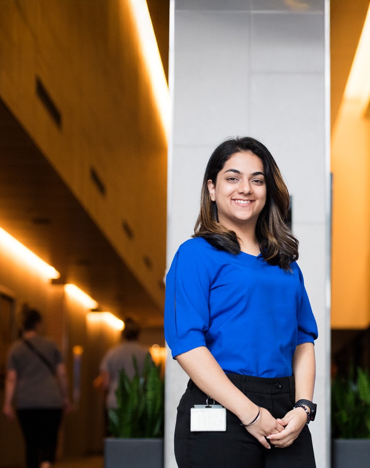 female graduate Rawiwan Khanijou at work Hilton Surfers Paradise