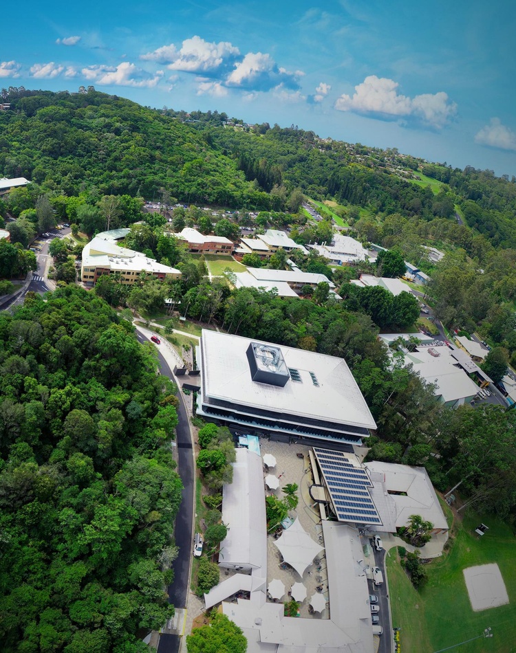 Lismore campus from the air