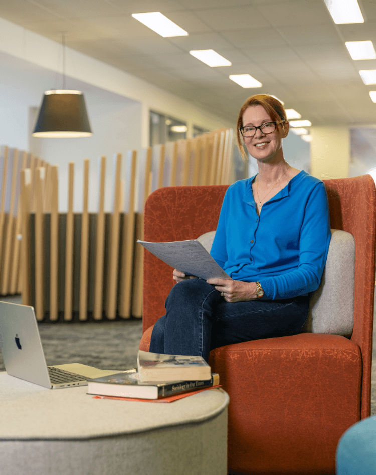 Student at the Gold Coast campus