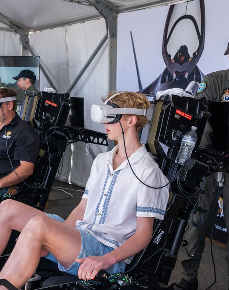 VR experience at the NXTGN STEM LAB