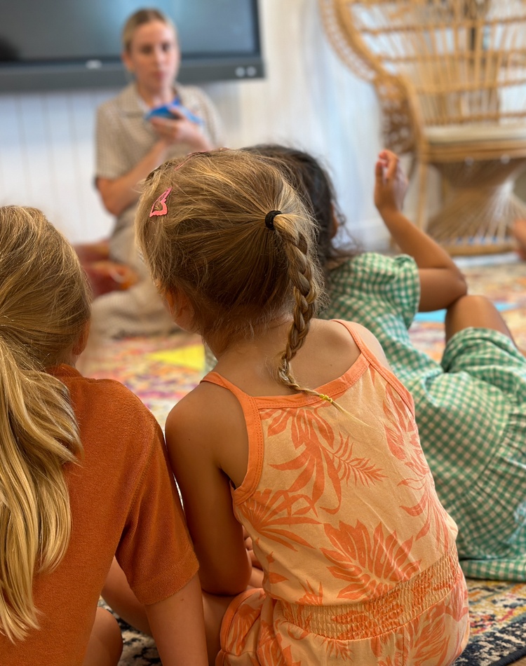 Children in a classroom