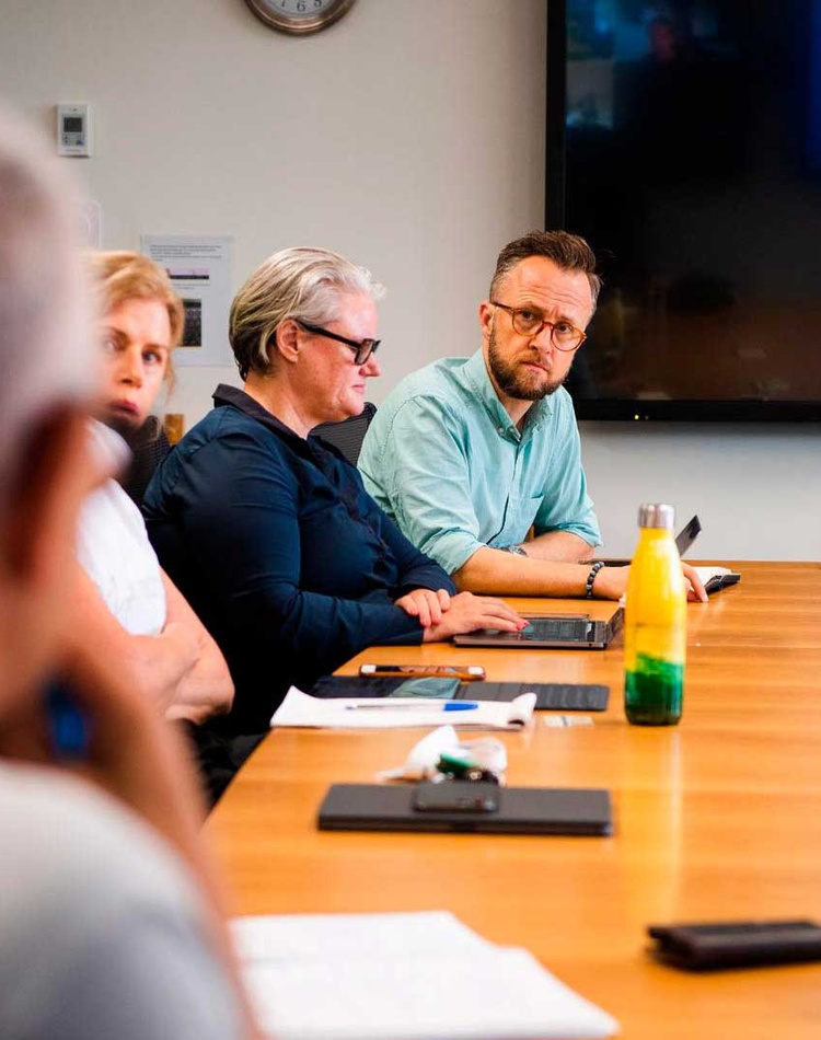 Southern Cross University Executive during Lismore floods