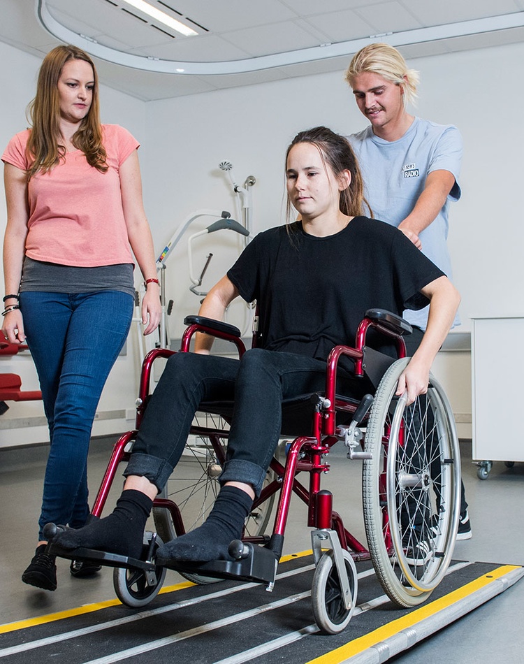 man in wheelchair