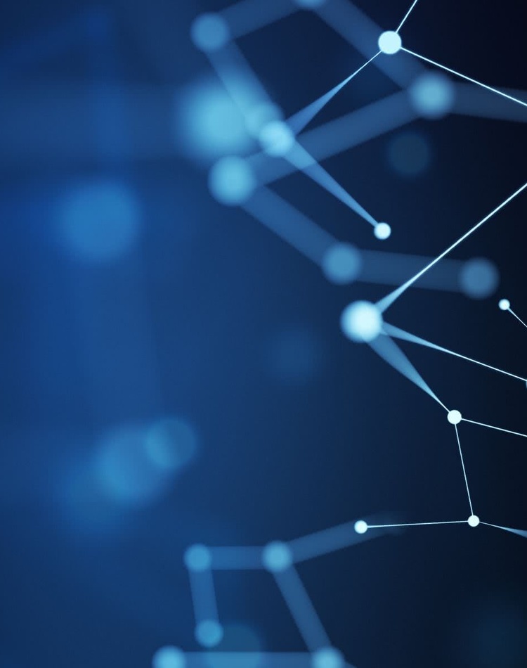 abstract dark blue background