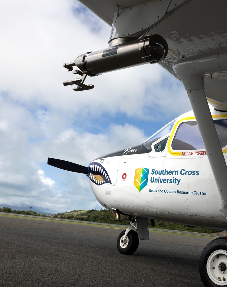 SCU Research Clusters Cessna at Hamilton Island by D Harrison