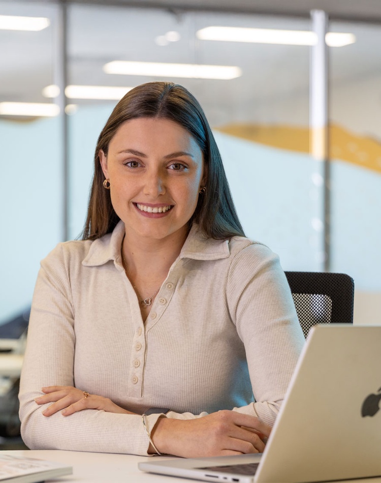 Education students sitting in the Gold Coast Library