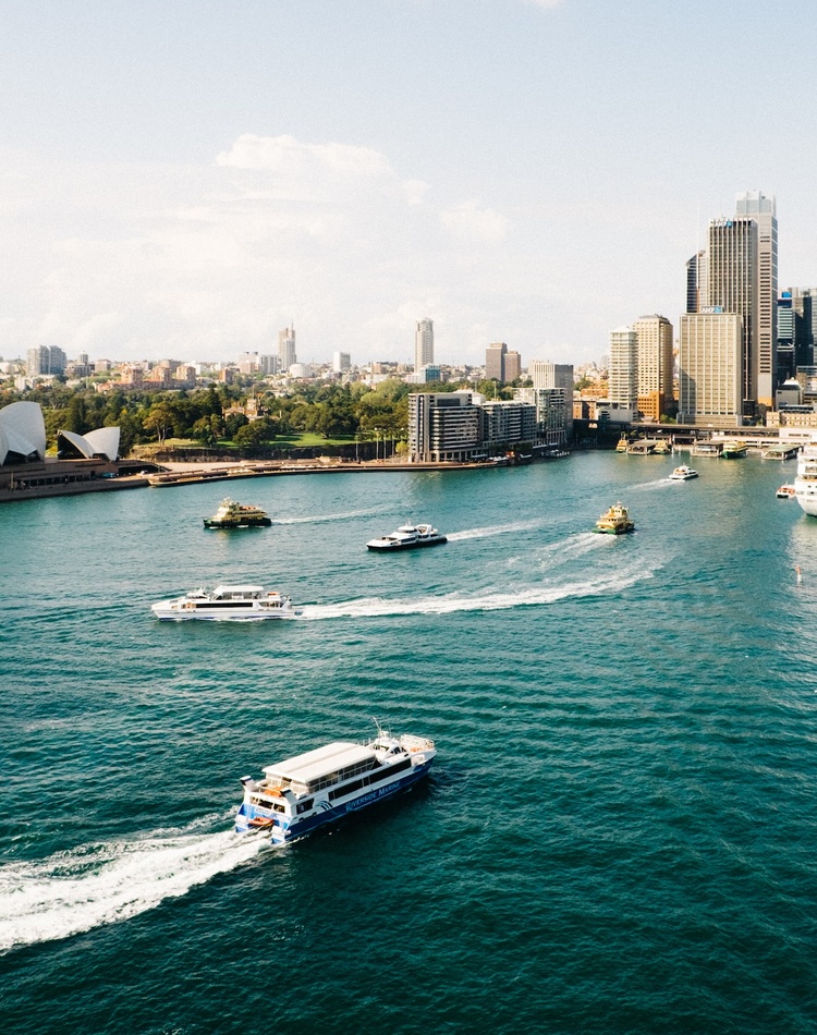 Sydney harbour view