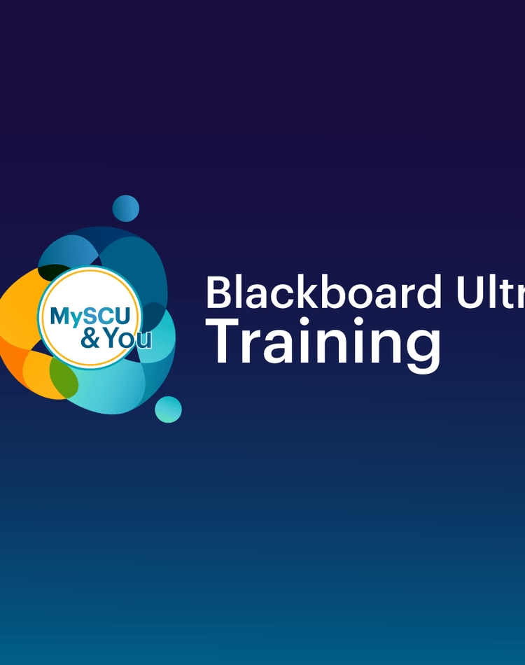 banner for MySCU and You Blackboard Ultra Training