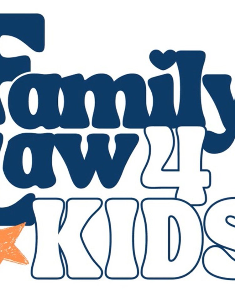 A logo saying Family Law 4 Kids