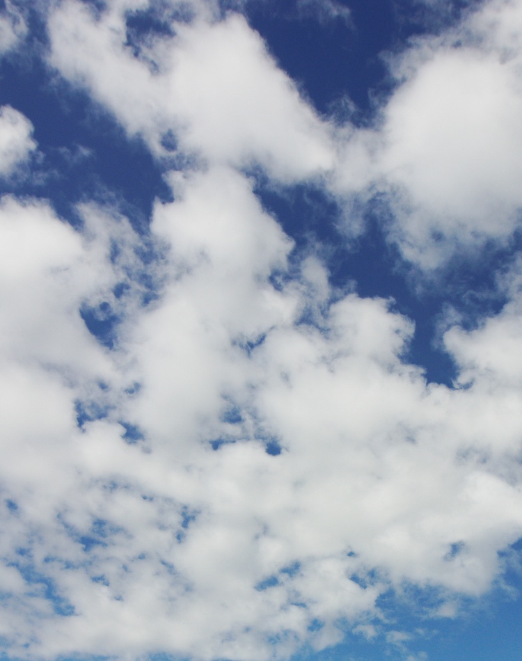Clouds against blue sky