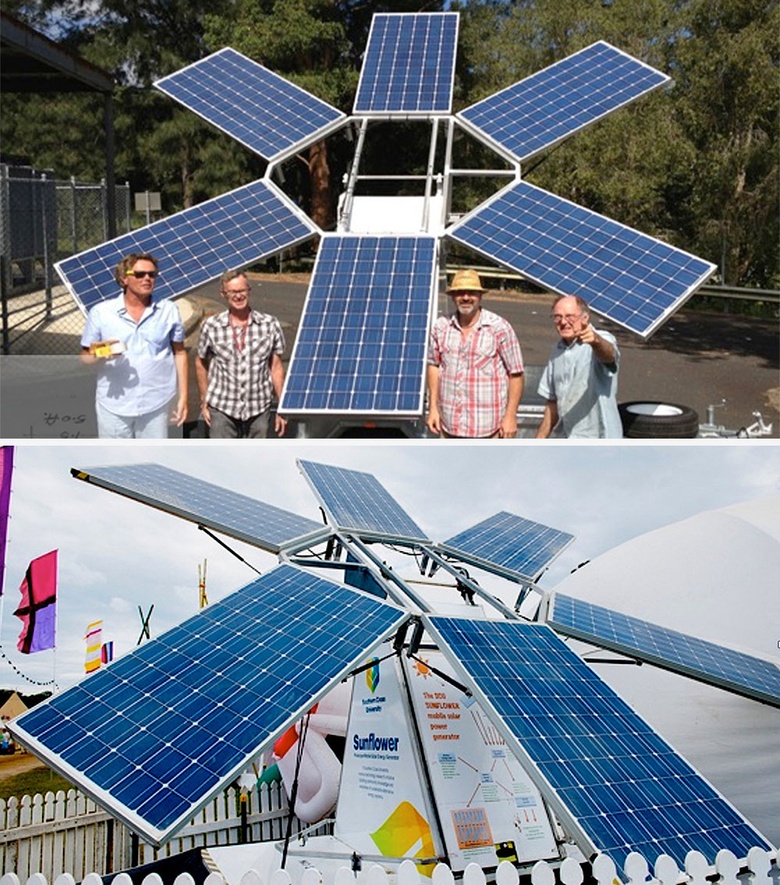 Sunflower - Solar-powered AV - Southern Cross University
