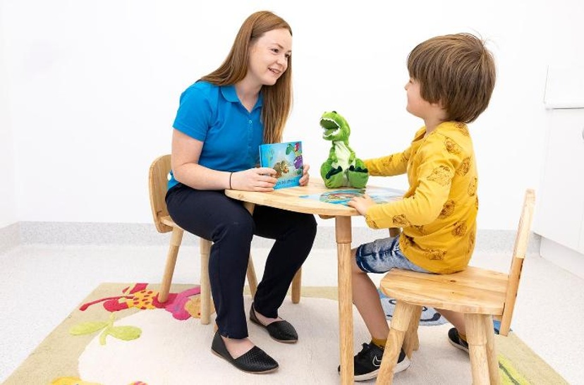 Speech pathology session