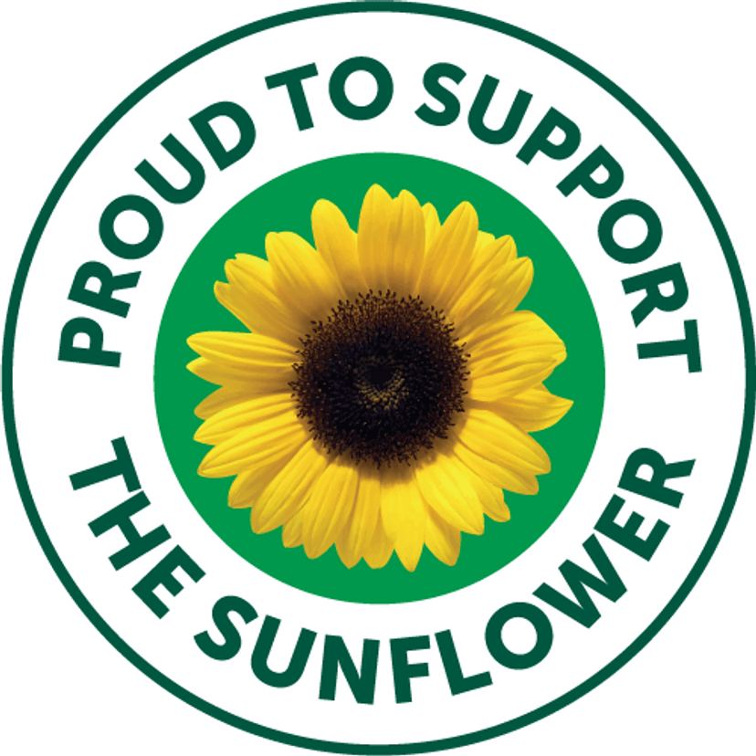 The Sunflower logo with wording 