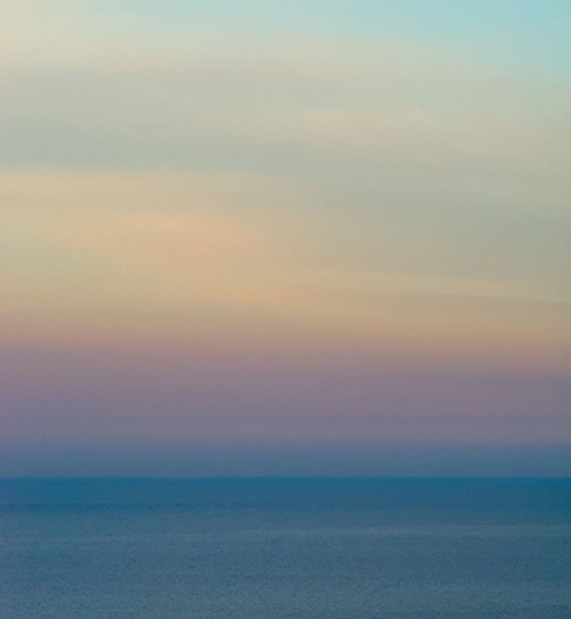 pretty sky over the ocean