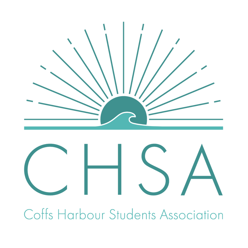 Coffs Harbour Student Association Logo square