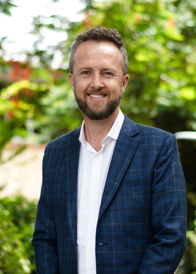 a portrait of Ben roche the Vice President of Engagement at Southern Cross University