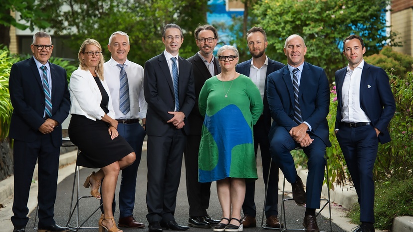 Southern Cross University Executive group shot