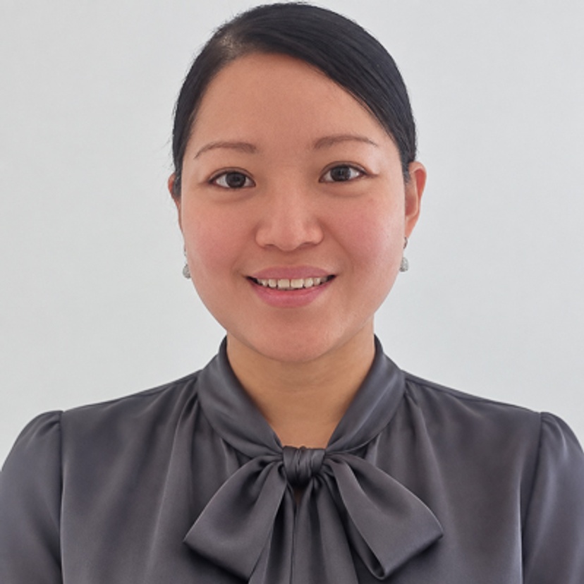 Woman smiling at camera