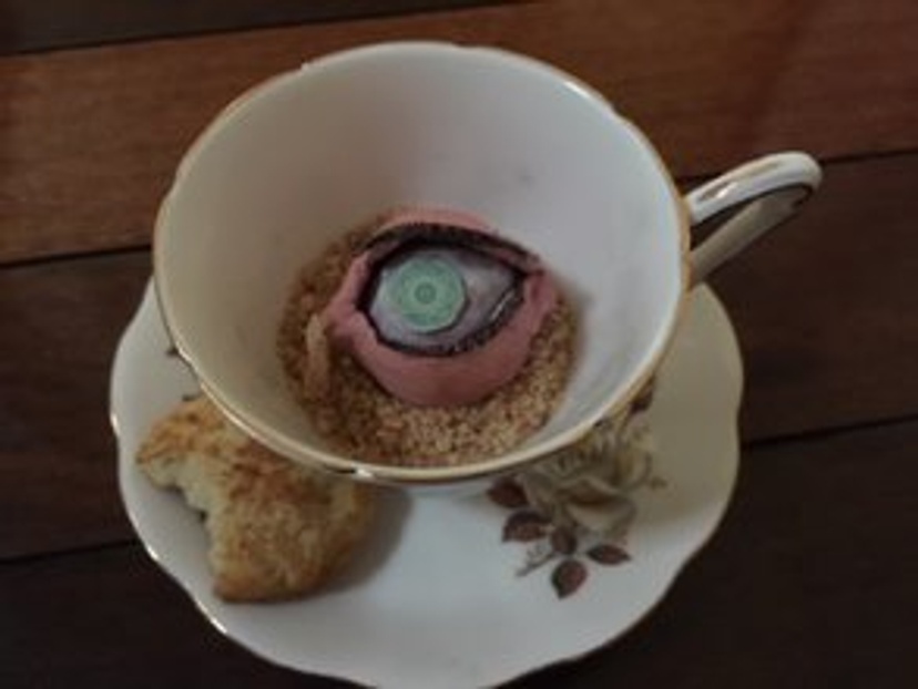 cup with eye