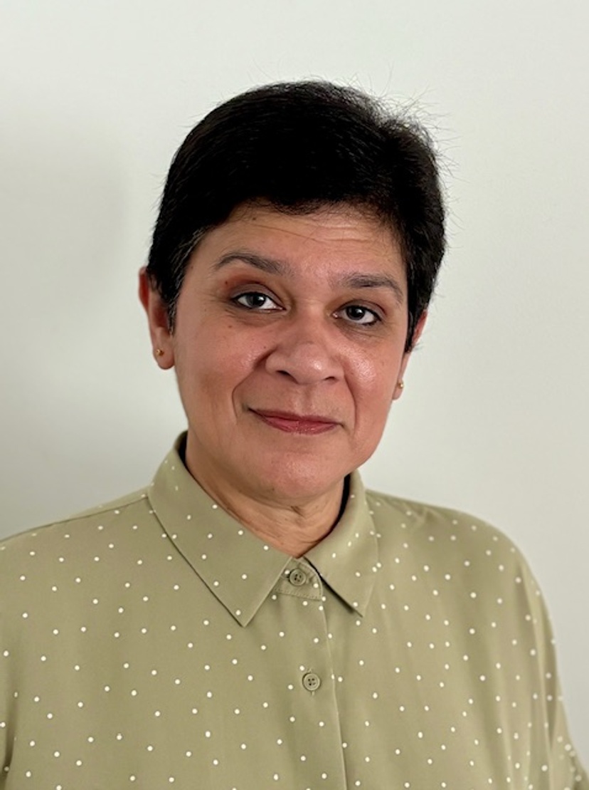 Woman smiling at camera