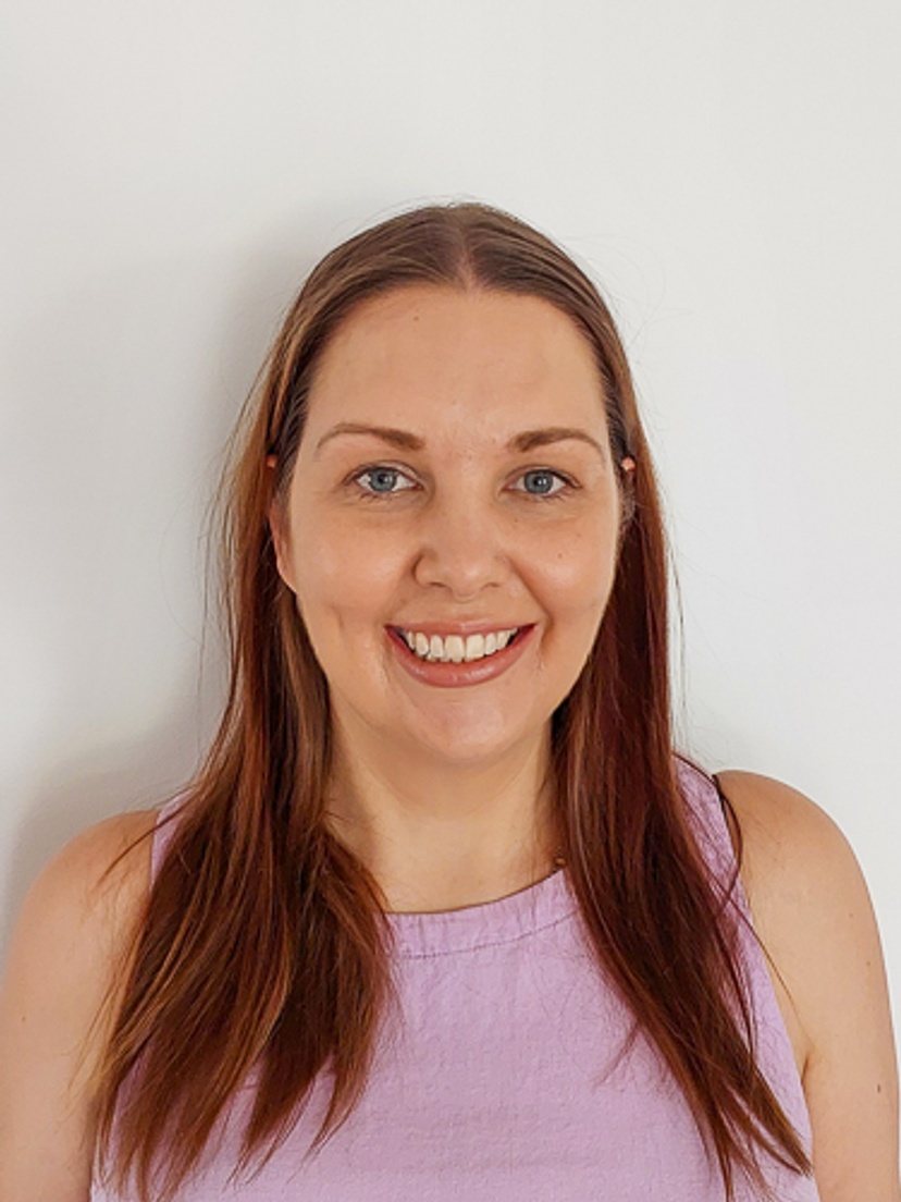 Woman smiling at camera