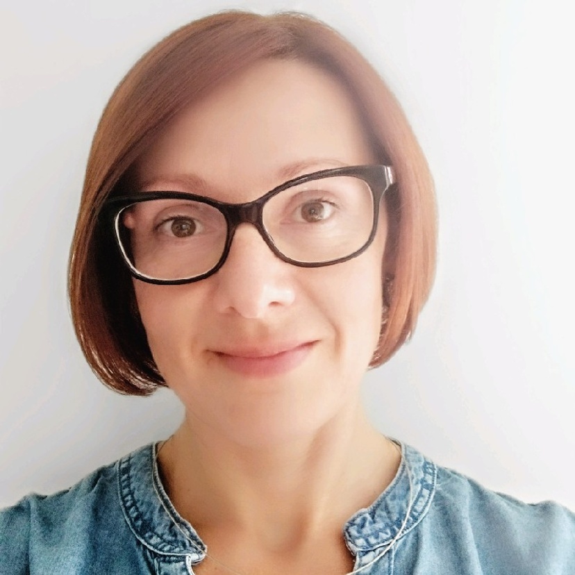 Woman smiling at camera