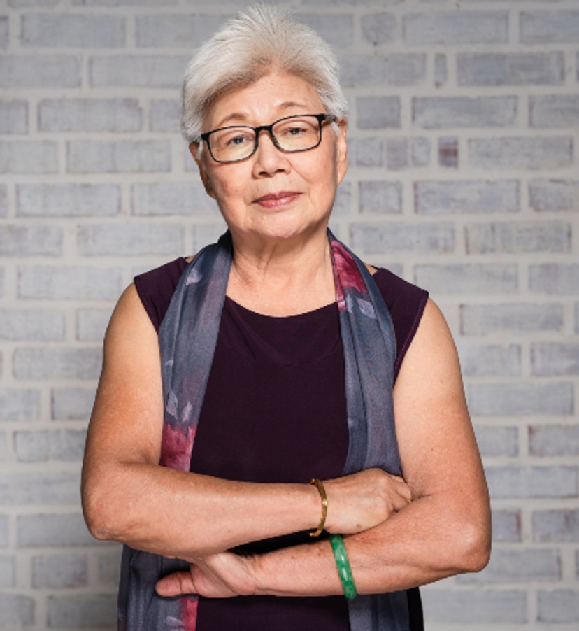 Woman with arms crossed