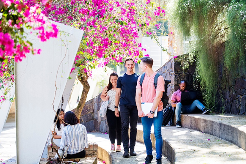 Students on Lismore campus