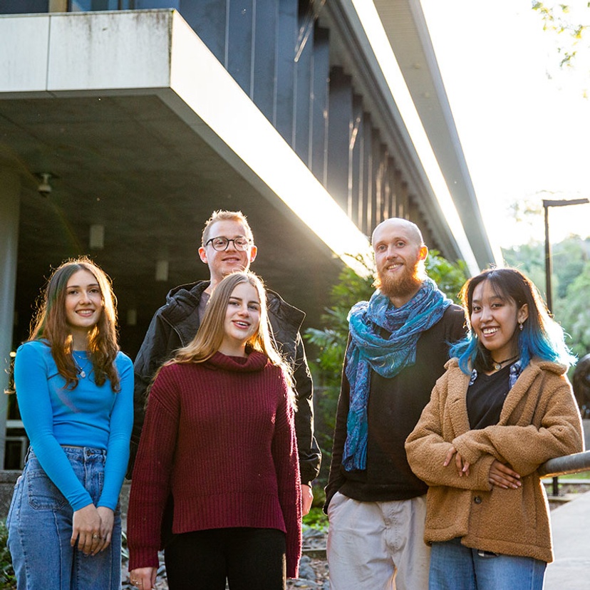 Students at Lismore campus