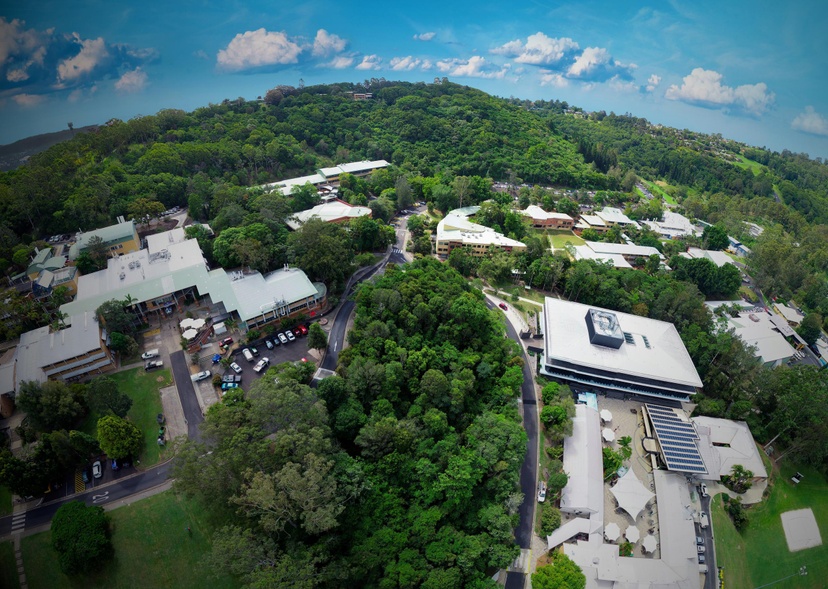 Lismore campus from the air
