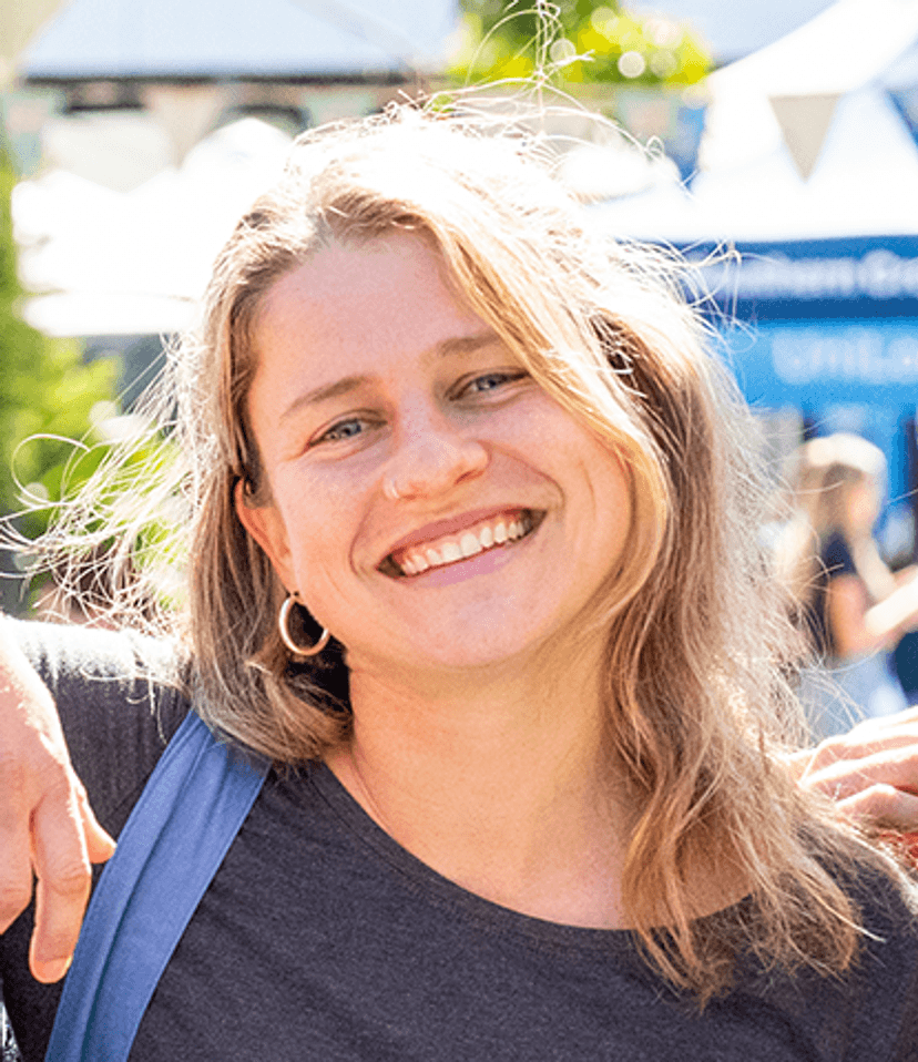 Community Engagement Excellence award recipient Georgia Collis