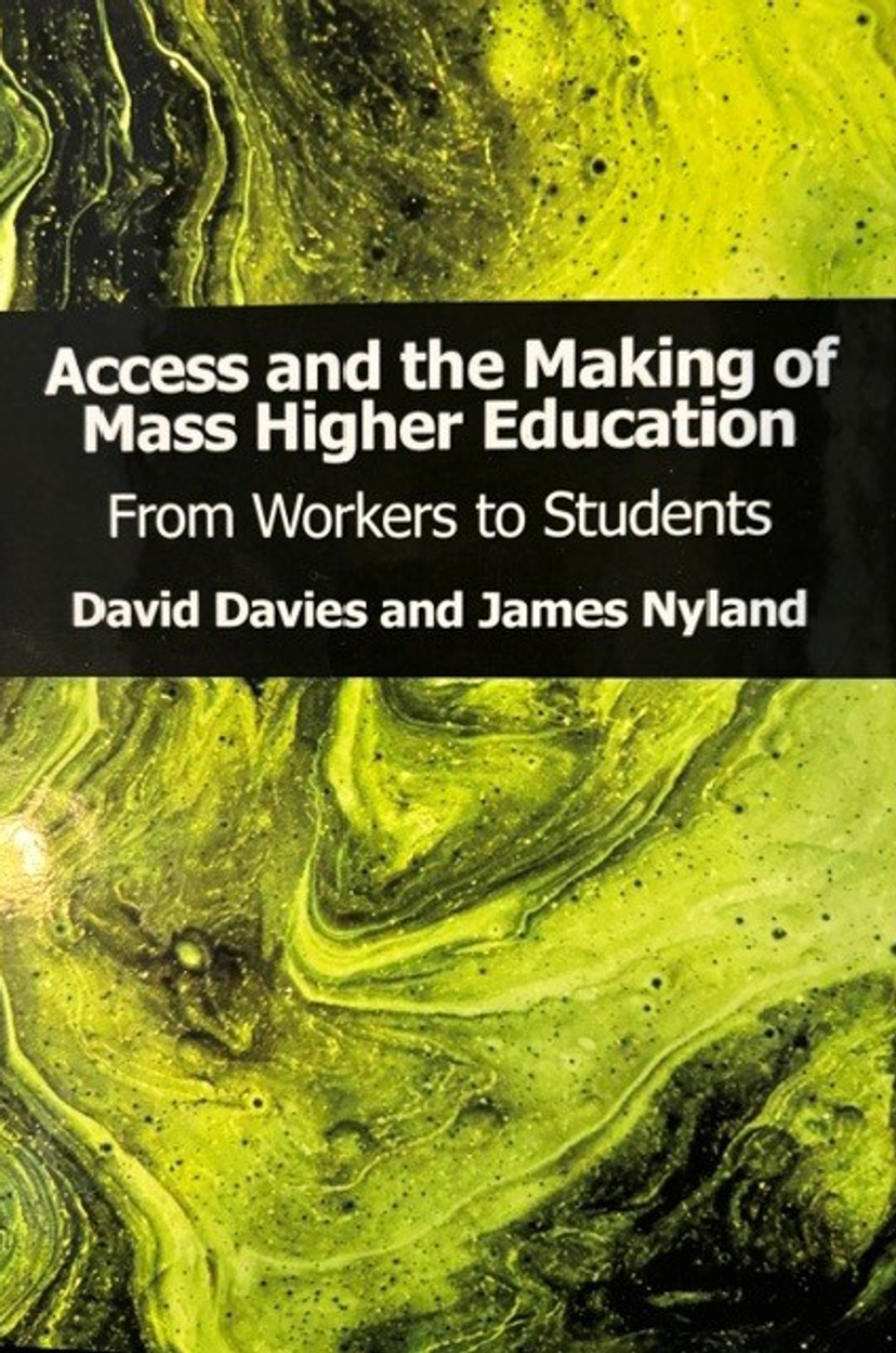 Cover of a book featuring an abstract swirly image in yellow and black colours
