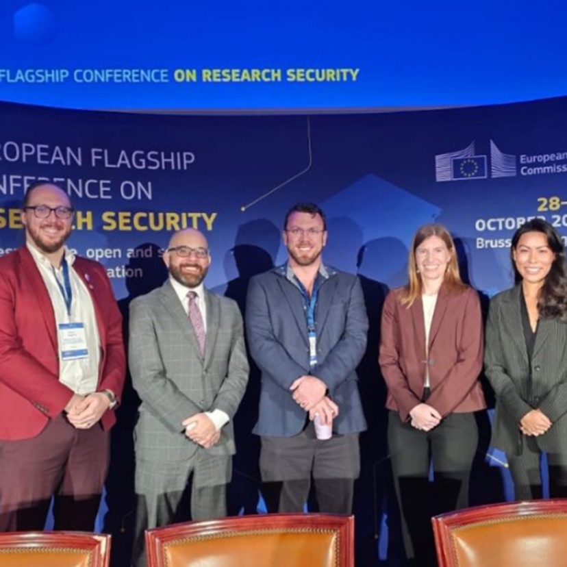 Dr Brendan Walker-Munro at the European Flagship Research Security Conference