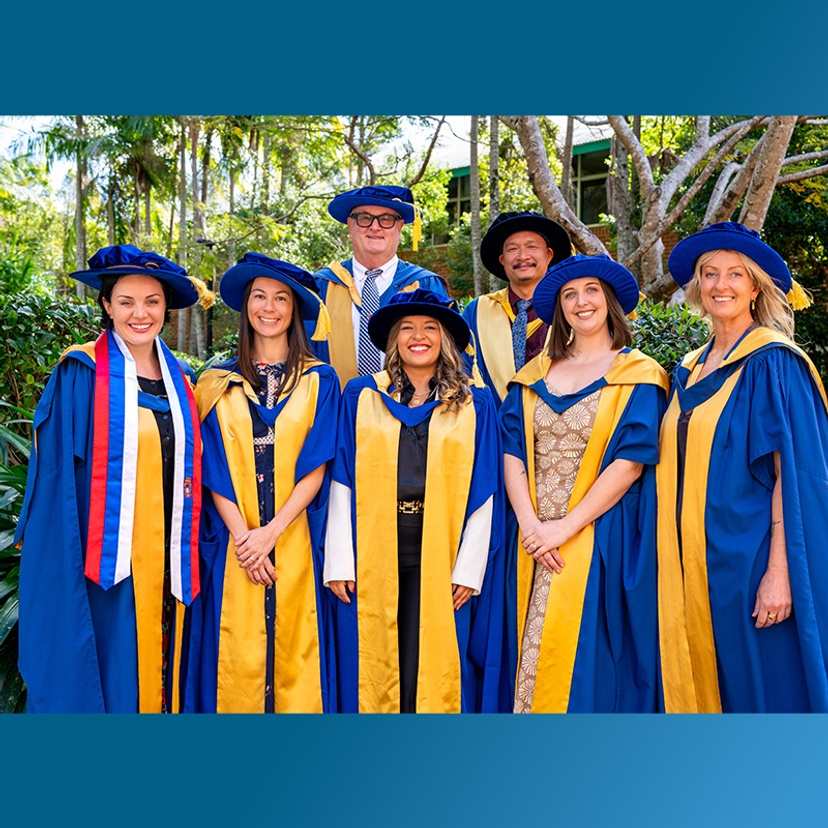 Coffs Harbour PhD graduates June 2025